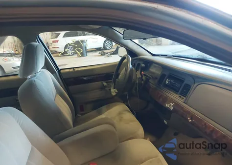 2008 Mercury Grand Marquis Gs из США, поврежденный, VIN 2MEFM74V58X630718